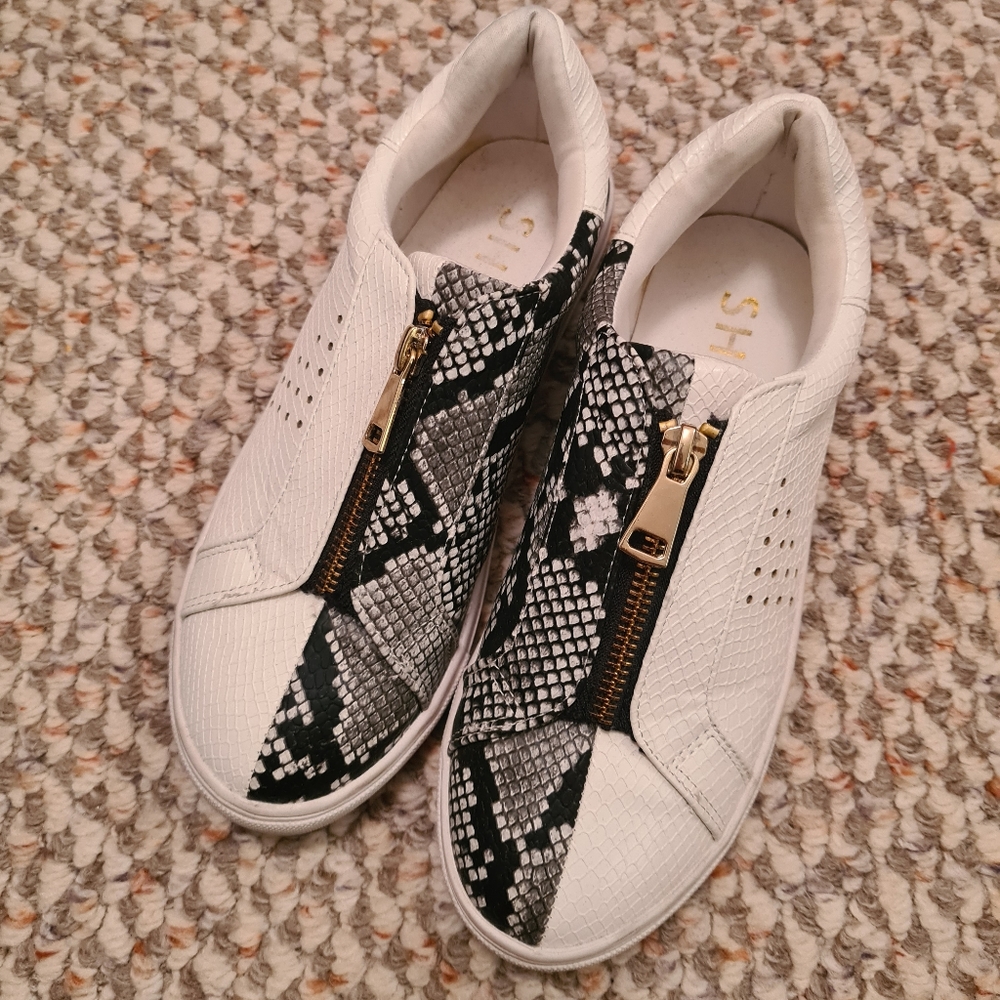 Snakeskin sneakers